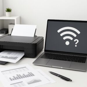 dlaczego laptop nie widzi drukarki epson?