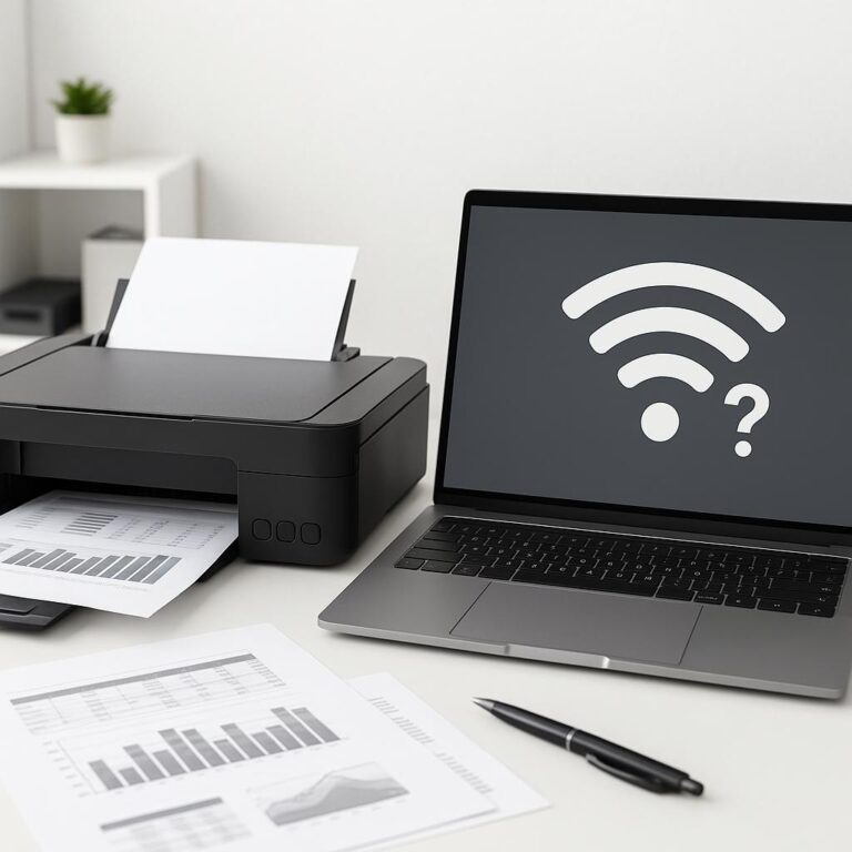 dlaczego laptop nie widzi drukarki epson?