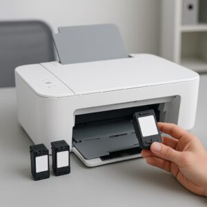 dlaczego moja drukarka canon nie akceptuje nowych wkładów atramentowych?