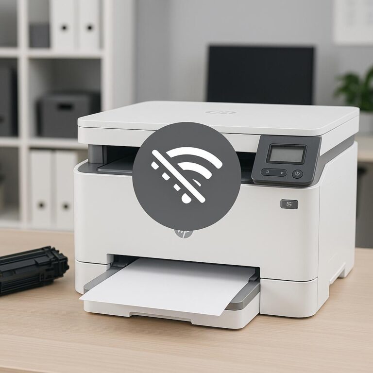 dlaczego moja drukarka hp jest offline?