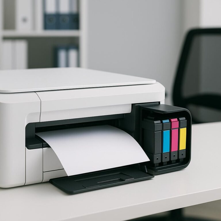 dlaczego moja drukarka nie drukuje, skoro jest w niej tusz?