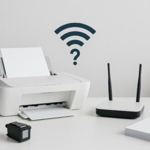 dlaczego moja drukarka nie łączy się z routerem bezprzewodowym?