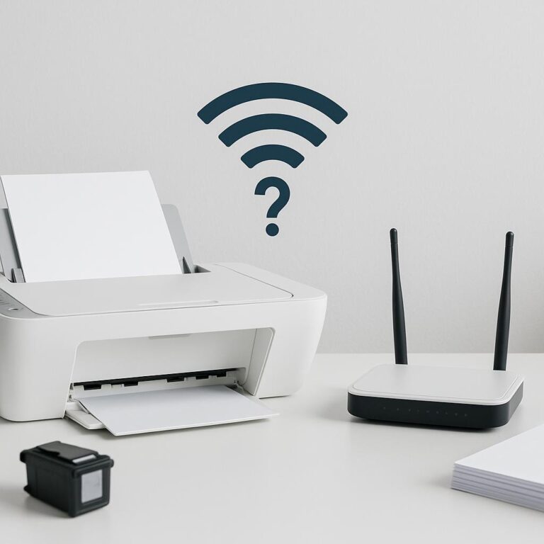 dlaczego moja drukarka nie łączy się z routerem bezprzewodowym?
