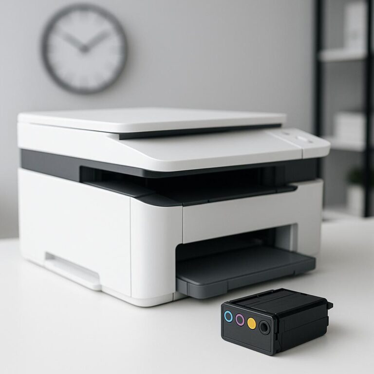 jak długo wystarcza tusz w drukarce, gdy nie jest używana?