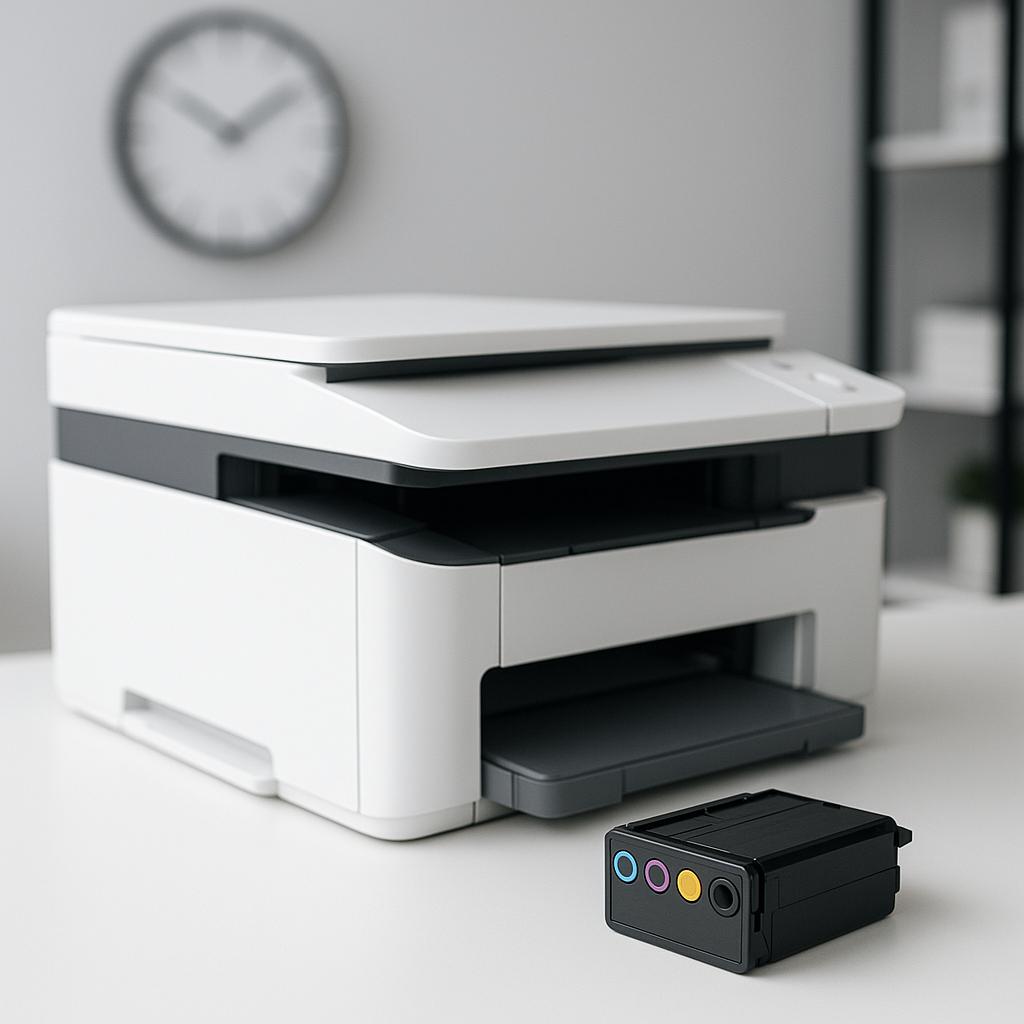 jak długo wystarcza tusz w drukarce, gdy nie jest używana?