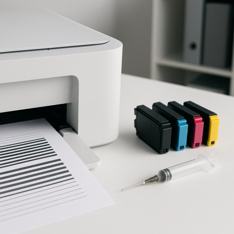 jak odetkać głowicę drukarki?