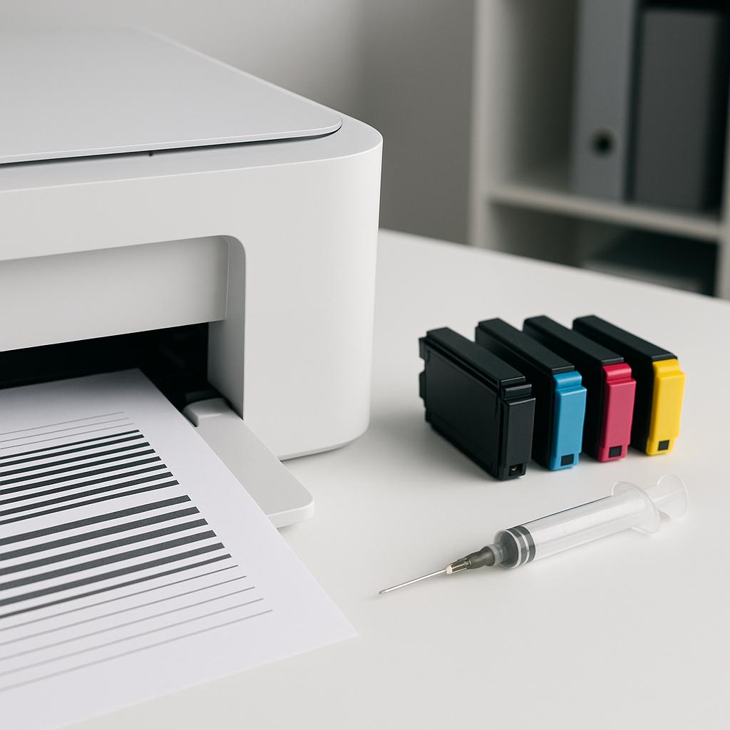 jak odetkać głowicę drukarki?