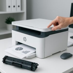 jak odświeżyć drukarkę hp?