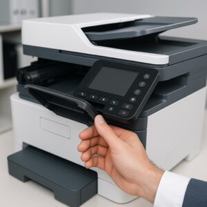 jak otworzyć panel sterowania drukarki?