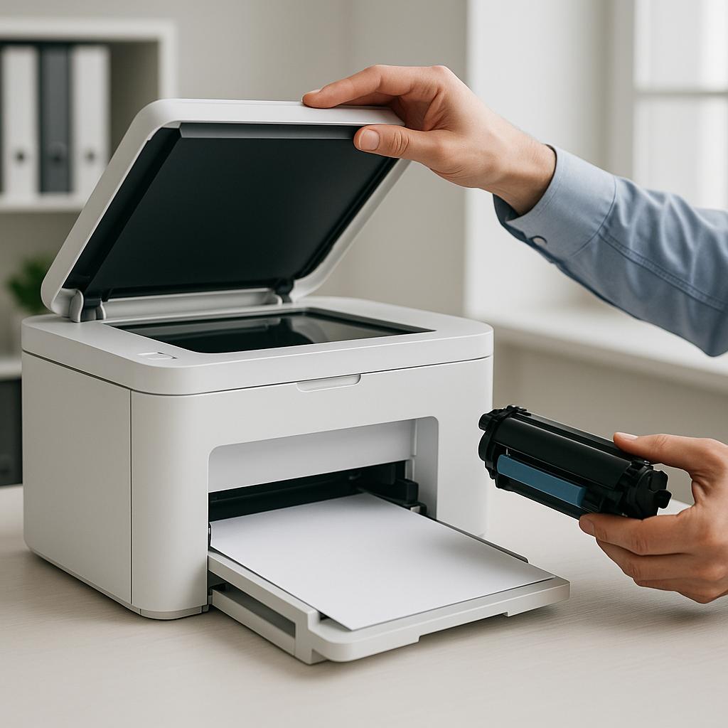 jak pierwszy raz uruchomić drukarkę?