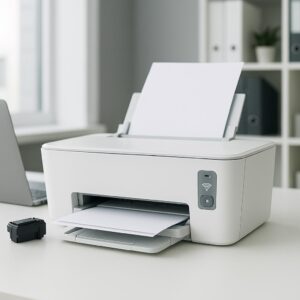 jak podłączyć drukarkę hp do sieci wi-fi?