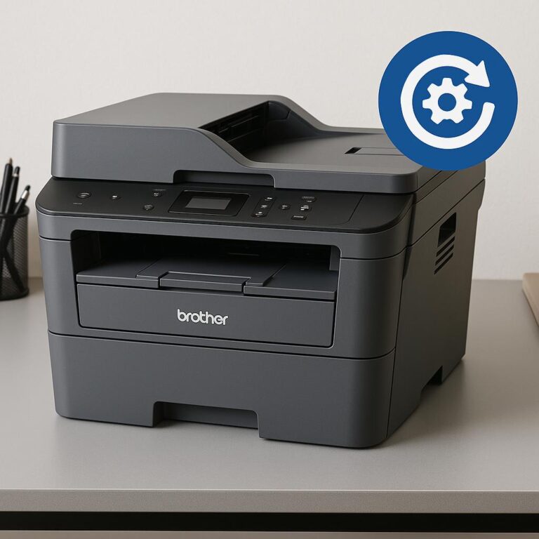 jak przywrócić drukarkę brother do ustawień fabrycznych?