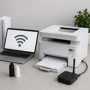 jak skonfigurować drukarkę z internetem?