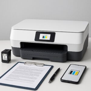 jak sprawdzić poziom tuszu w drukarce hp envy?