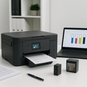 jak sprawdzić poziom tuszy w drukarce epson?