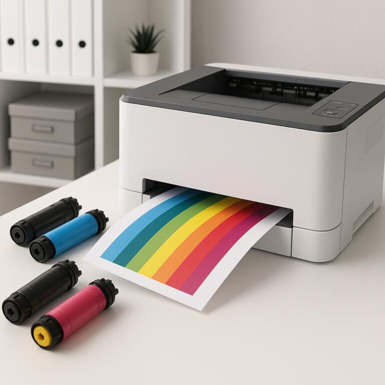 jak sprawić, by moja drukarka drukowała w kolorze?