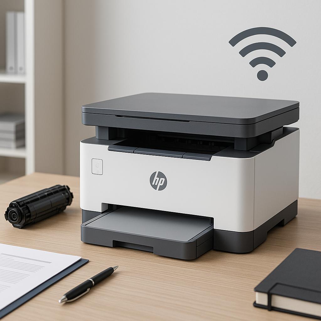 jak sprawić, by moja drukarka hp rozpoznała nową sieć wi-fi?