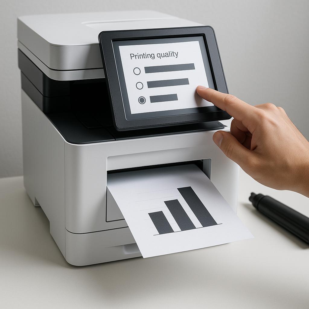 jak ustawić jakość drukowania?