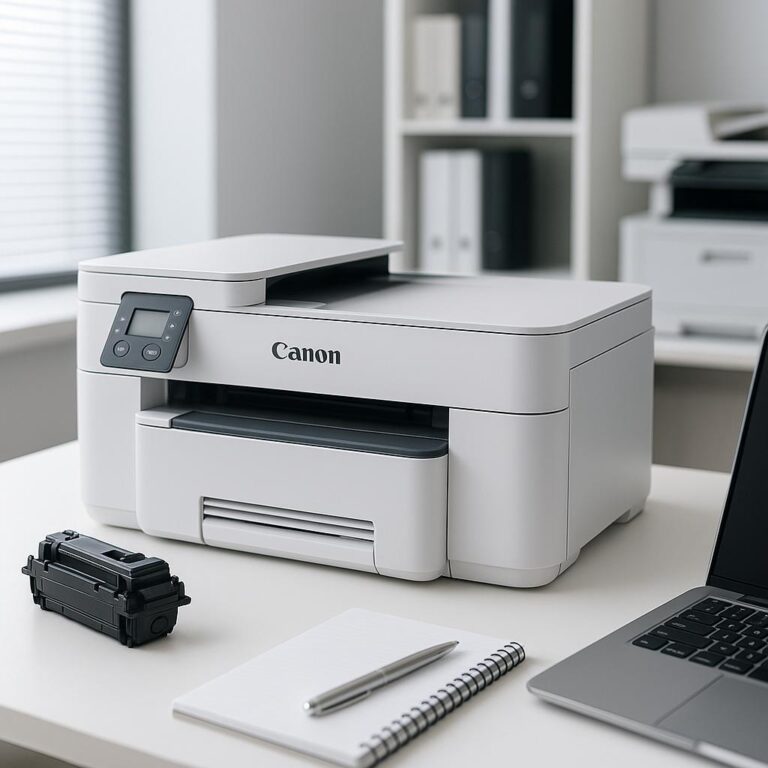 jak włączyć czyszczenie drukarki canon?