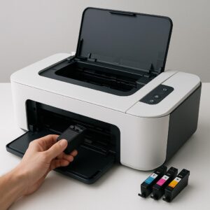 jak wymienić tusze canon pixma?