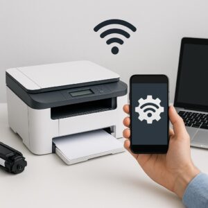 jak zmienić ustawienia wi-fi w drukarce?