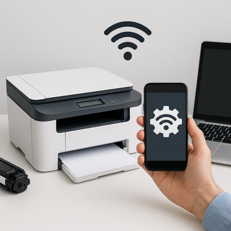 jak zmienić ustawienia wi-fi w drukarce?