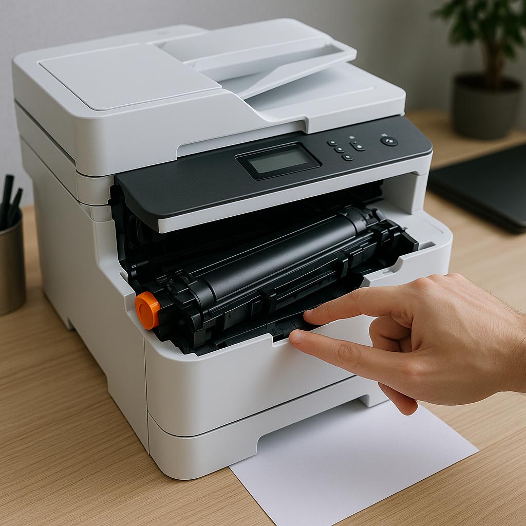 jak zresetować toner brother?