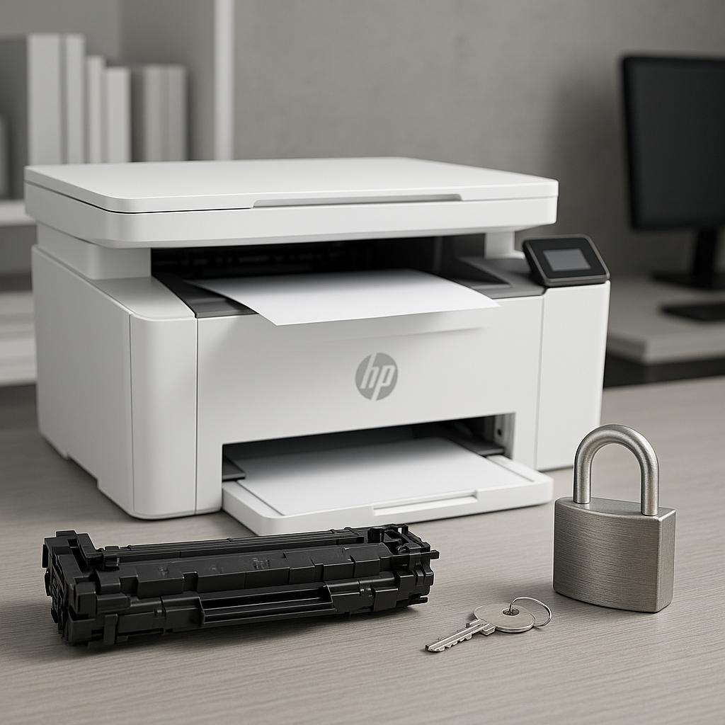 jakie jest domyślne hasło dla urządzenia hp laserjet pro mfp m28w?
