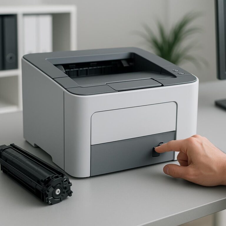 na czym polega zimny reset drukarki?