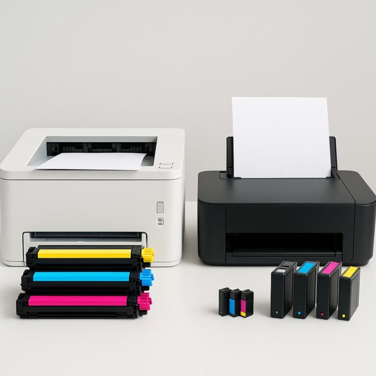 co jest lepsze drukarka laserowa czy atramentowa?
