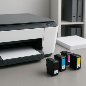 czy hp używa tuszu rozpuszczalnikowego?