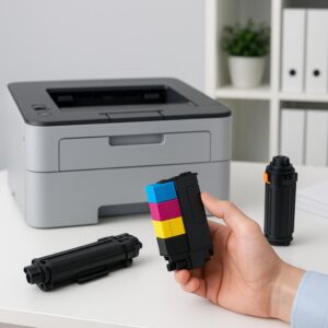 czy mogę stosować inny tusz w drukarce brother?