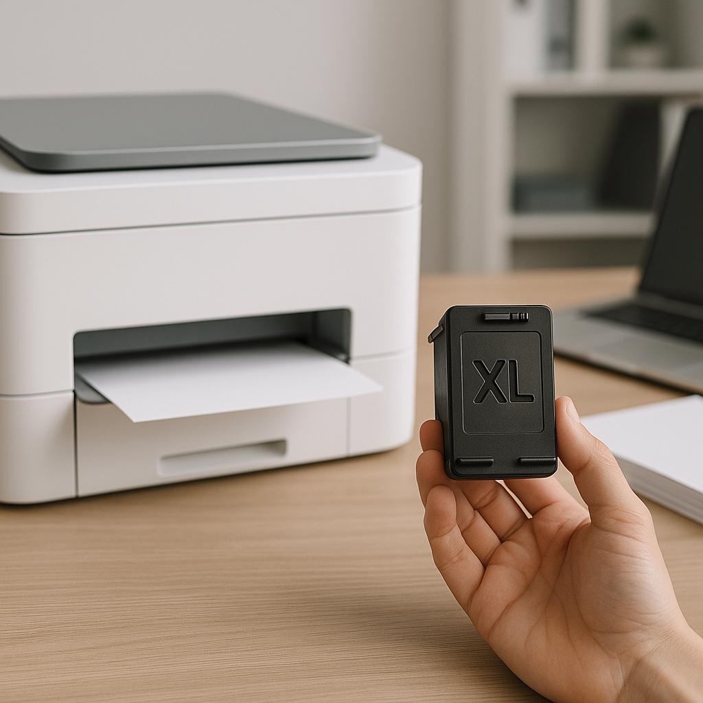 czy mogę stosować tusz xl w mojej drukarce hp?