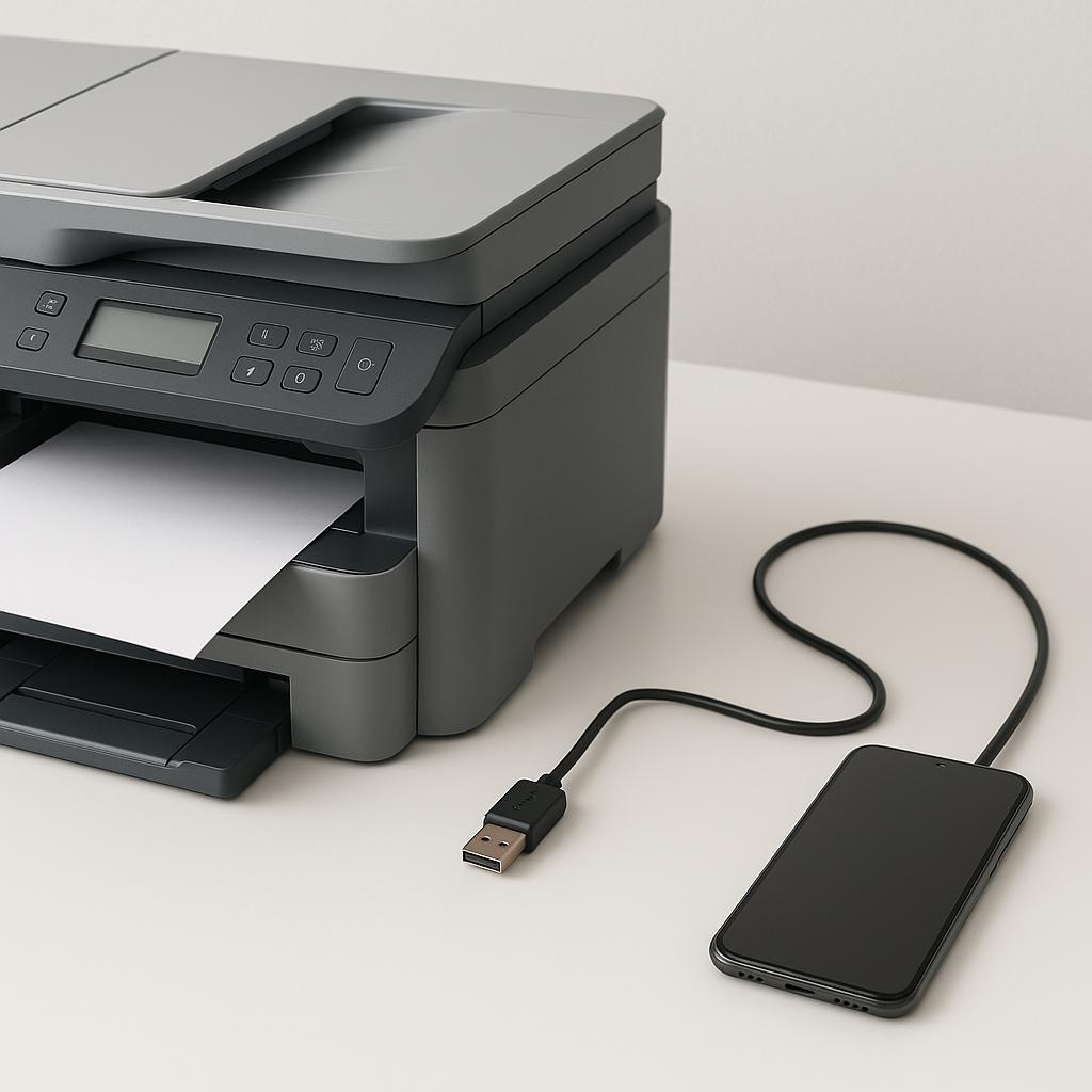 czy można podłączyć telefon bezpośrednio do drukarki?