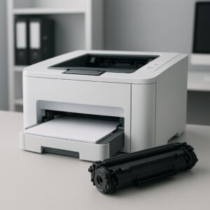 czy w drukarce laserowej zasycha tusz?