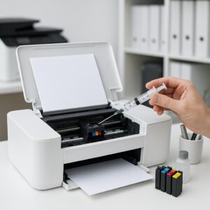 czym udrożnić głowicę w drukarce?