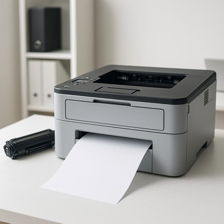 dlaczego drukarka brother wypuszcza puste kartki?