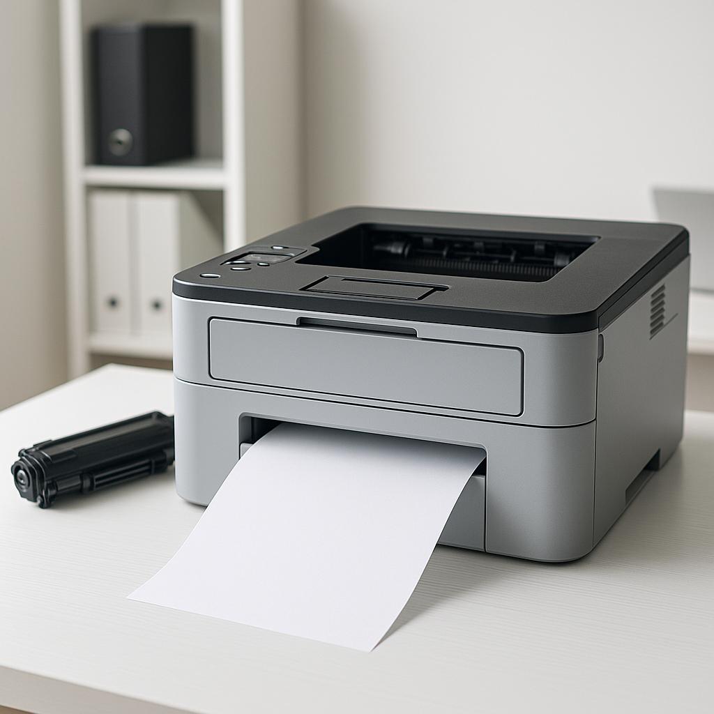 dlaczego drukarka brother wypuszcza puste kartki?