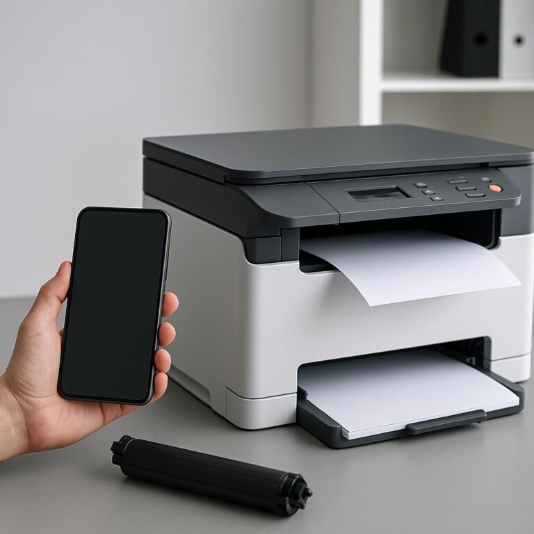 dlaczego mój telefon komórkowy nie może znaleźć mojej drukarki?