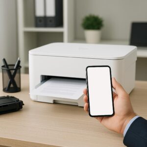 dlaczego mój telefon nie znajduje drukarki hp?