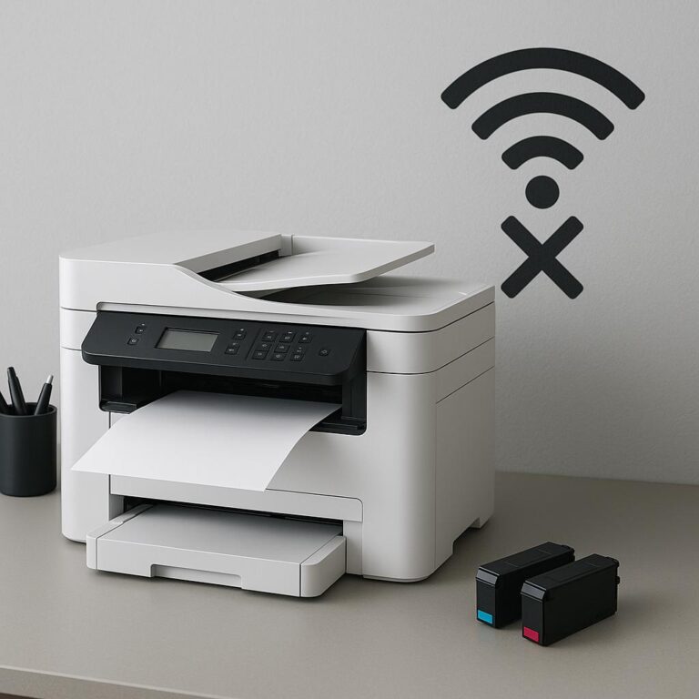 dlaczego moja drukarka epson jest zawsze offline?