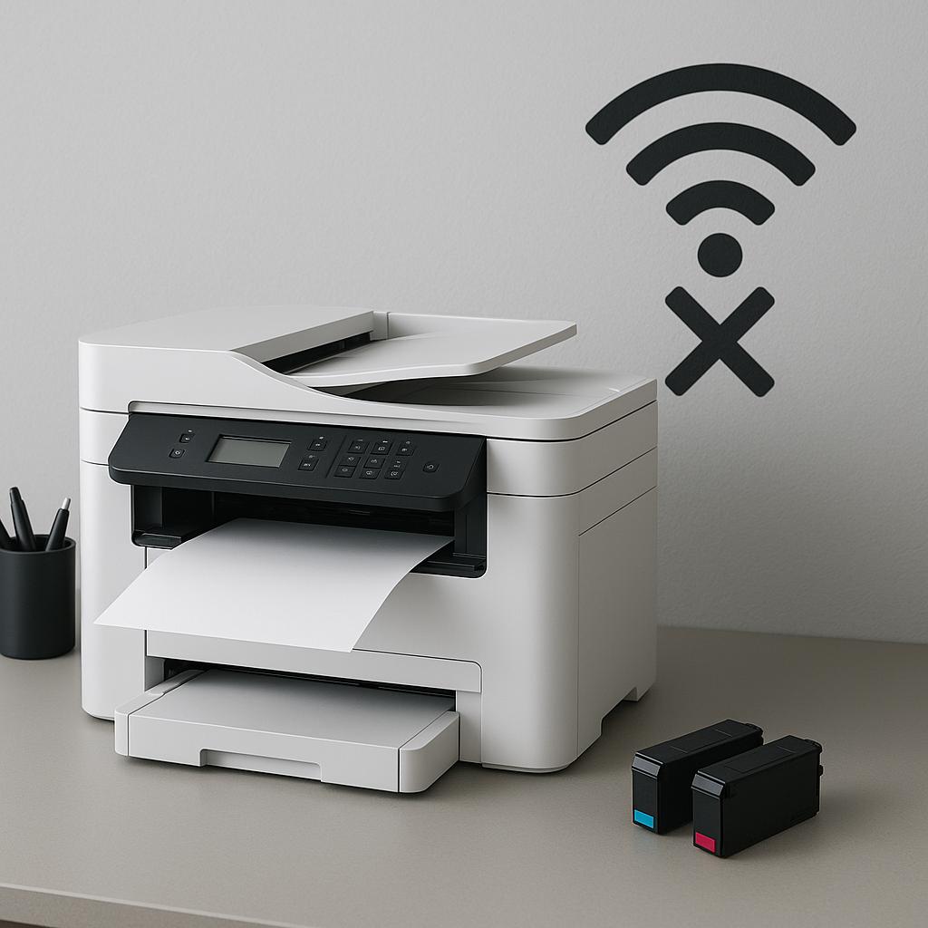 dlaczego moja drukarka epson jest zawsze offline?