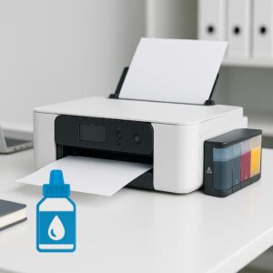 dlaczego moja drukarka epson nie drukuje, gdy zbiornik z tuszem jest pełny?