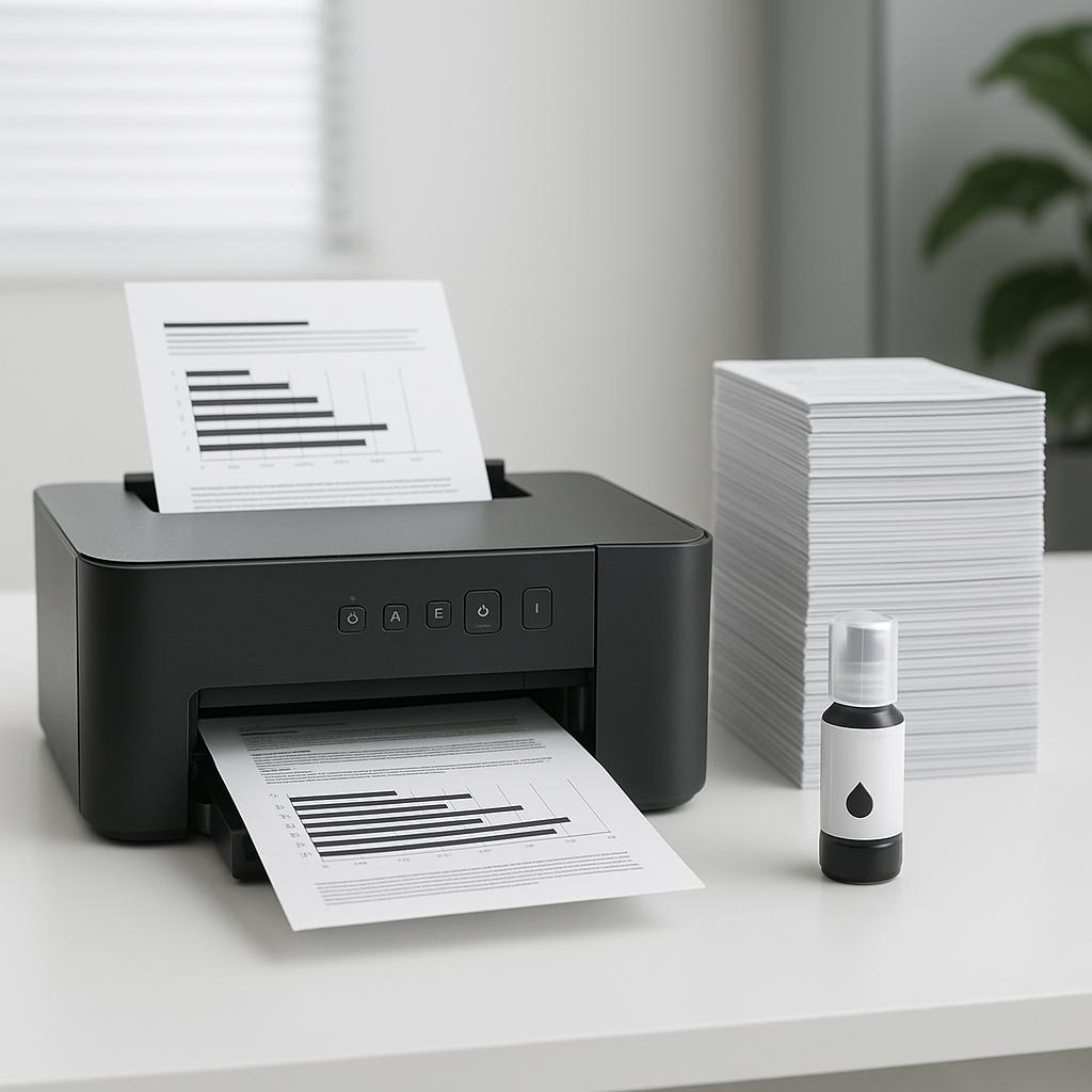 ile stron można wydrukować jedną butelką tuszu epson?