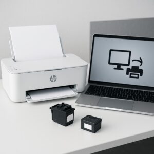 jak dodać drukarkę hp do komputera?