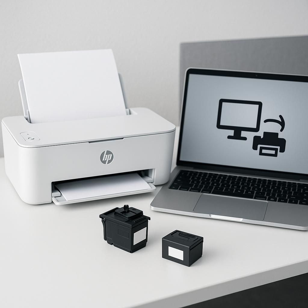jak dodać drukarkę hp do komputera?