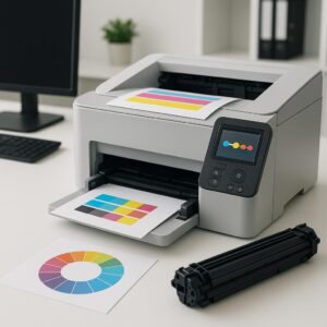 jak naprawić ustawienia kolorów w drukarce?