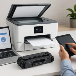 jak od nowa skonfigurować drukarkę hp?