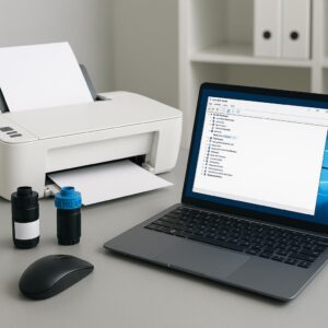 jak pobrać sterowniki drukarki w systemie windows 10?