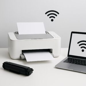 jak podłączyć drukarkę bez kabla?